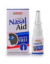 Pack of 2 - Bakson Nasal Aid Spray (10ml) Homeopathic - £16.05 GBP