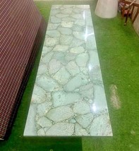 48&quot;x30&quot; Amazonite Stone Countertop Dining Table Kitchen Slab Furniture Home Deco - £1,654.07 GBP