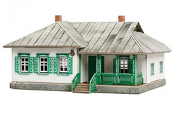DIY 3D Puzzle Constructor Country House Russian Hut No Glue No Scissors ... - $24.99