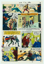 Batman #259 Original Color Guide Art THE SHADOW KNOWS Denny O&#39;Neil Dick Giordano - £193.33 GBP