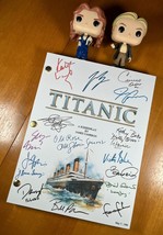 Titanic Script Signed- Autograph Reprints- 153 Pages- Leonardo DiCaprio - £19.58 GBP