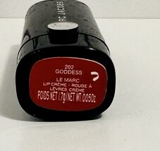 MARC JACOBS Le Marc Lip Creme Lipstick GODDESS 202  0.05oz / 1.7g Travel... - $22.09