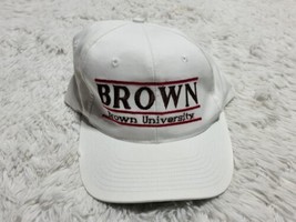 90s Brown University Bears The Game Split Bar Snapback 1995 Hat Ivy Leag... - £25.30 GBP