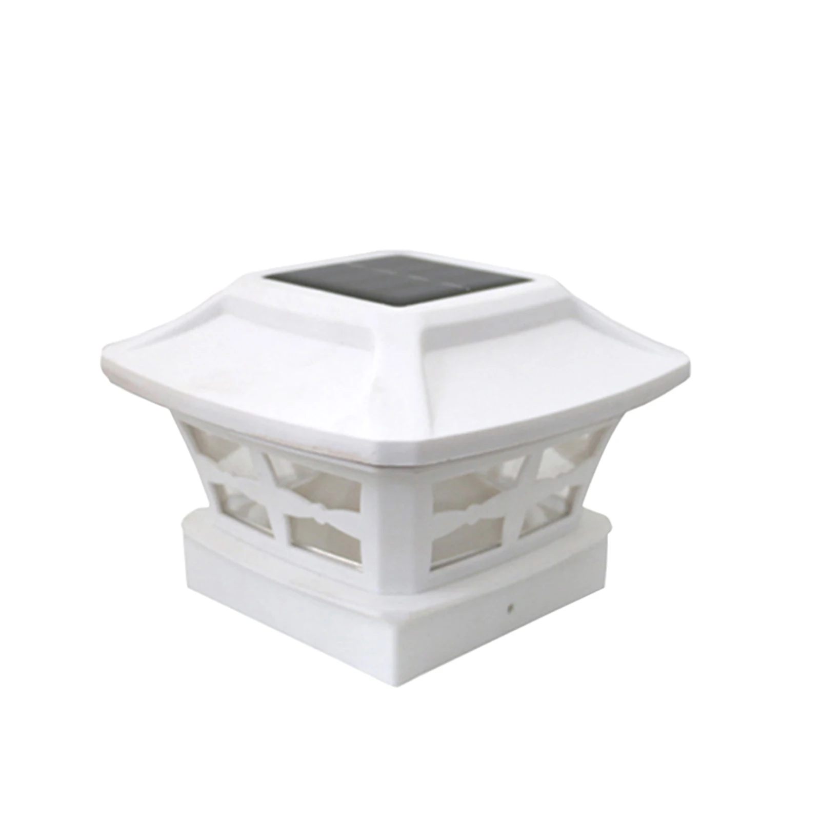 4 Inch Fence Lamp Outdoor Garden Pathway Walkways LED Post Light Square Balcony  - £164.06 GBP