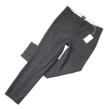 NWT J.Crew Cameron Slim Crop in Heather Coal Italian Stretch Wool Pants 8 - $91.08