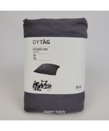 IKEA Dttag DYTÅG 100% Linen Pillowcase Dark Gray 26&quot;x26&quot; New  405.214.37 - £18.67 GBP