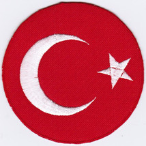Turkey National Football Team Badge Iron On Embroidered Patch - £7.83 GBP