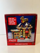 Coca-Cola Town Square Collection 2005 Skate Rink &amp; Revolving Dance Floor NIB - $48.38