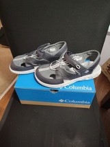 Columbia Youth Techsun Wave Sandal Size 7 NIB Grey Ice - £26.14 GBP