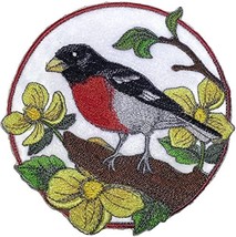 Nature Weaved in Threads, Amazing Birds Kingdom[Rose-Breasted Grosbeak and Wood  - $25.73