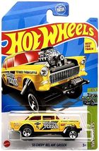 Hot Wheels - &#39;55 Chevy Bel Air Gasser: HW Gassers #1/5 - #110/250 *Yellow* - £4.00 GBP