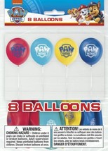 Paw Patrol 8 Ct Latex Balloons 12&quot; Birthday Party Marshall Chase - $5.44
