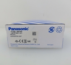Panasonic FP0-A04V AFP04121 FP0 4 points D/A Converter Unit Voltage outp... - $198.00