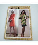 UNCUT Butterick B6624 Plus Size Dress Pattern 18W-24W Bell Sleeve Design... - $25.92 CAD