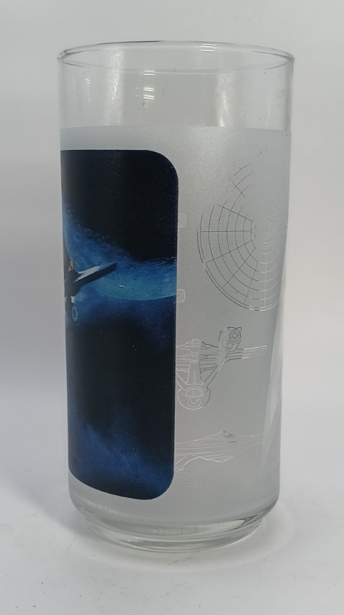 2009 Star Trek, Young Capt. Kirk, 16oz Glass, Burger King, 6" Tall. Item image 4