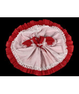 Mini World Baby Girl Dress Red Full Circle Southern Belle Lace Newborn P... - $69.92