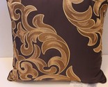 Croscill ATHENA Purple Gold Square Deco Pillow NWT - £33.79 GBP