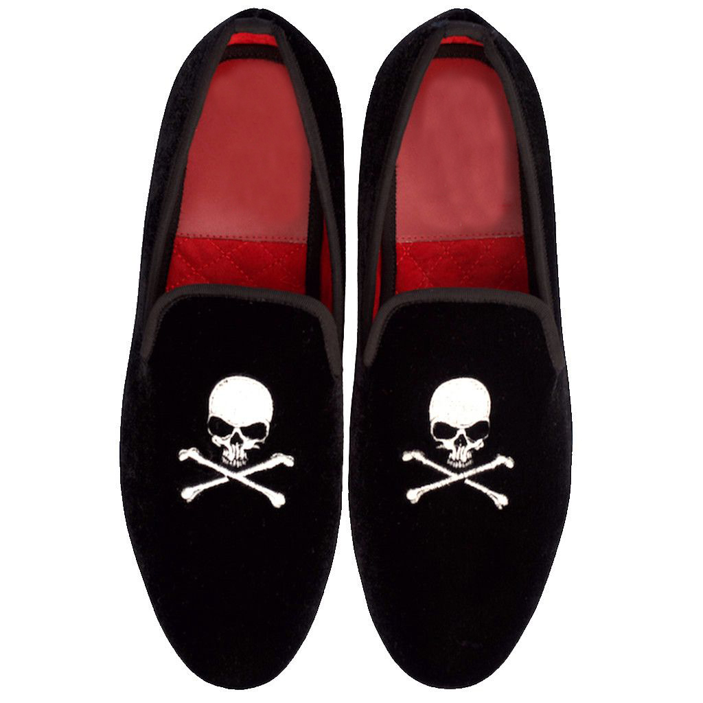 New Plain Rounded Toe Suede Leather Moccasin Loafer Slip Ons Black Handmade Shoe