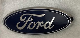 Grill emblem logo in chrome and blue for 2009-2014 Ford F-150. Blem - £18.43 GBP