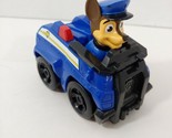 Paw patrol Chase in police car w/ attached figure  - $4.94