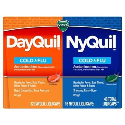 READ Vicks DayQuil and NyQuil Combo Pack, Cold & Flu Medicine, Powerful Multi-Sy Item image 7