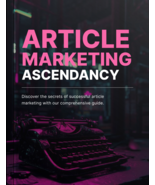 E-Book - Article Marketing Ascendancy - Free Shipping - $27.36 MXN