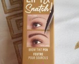 NYX Lift &amp; Snatch Soft Brown Brow Tint Pen Micro Brush Tip Eye  - £7.60 GBP