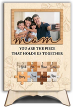 Mother&#39;s Day Gifts for Mom from Daughter Son, Mom Picture Frame, Wooden Photo Fr - £25.64 GBP