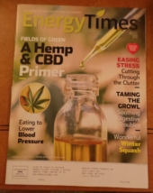 Energy Times Magazine Hemp &amp; CBD Primer; Clutter; Digestive Aids Jan/Feb... - $5.85