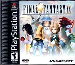 Final Fantasy IX  (Sony PlayStation 1) Complete Black Label - Mint Discs  - £19.55 GBP