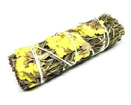 5 Inch Rosemary, Yellow Sinuata ~ Smudging Incense For Smoke Cleansing, ... - £6.38 GBP