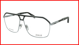 ZILLI Eyeglasses Frame Titanium Acetate Leather France Made ZI 60054 C02 - £643.90 GBP