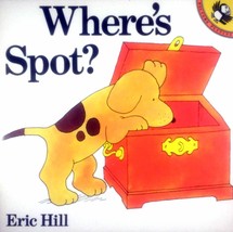 Where&#39;s Spot by Eric Hill / 1994 Paperback Children&#39;s Book - £1.78 GBP