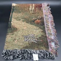 Thomas Kinkade The Blessings of Autumn Throw Blanket w/ Fringe -- 44&quot; x 60&quot; - £18.39 GBP