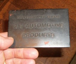 Vtg Business Calling Card Rubber Advertising 3M Pro Automotive Product Car Weird - £110.36 GBP