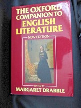 Oxford Companion English Literature 1985 5th Ed. Hardcover Margaret Drabble Ed. - £8.61 GBP