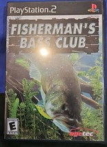 Fisherman&#39;s Bass Club - Sony PlayStation 2. Tested. Original Case. CIB - $4.16