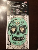 Calaveritas Odor Exterminator CAR Air Freshener Blue Money Sugar Skull NEW - £2.39 GBP