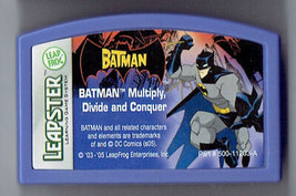 leapFrog Leapster Game Cart Batman Multiply Divide and Conquer Educational - £7.50 GBP