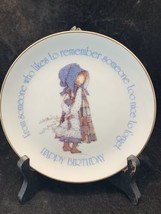 World Wide Arts Holly Hobbie Lasting Memories Special Birthday Plate 1981 - £6.39 GBP