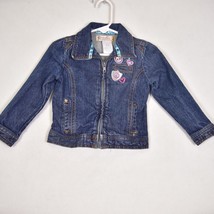 Wonder Kids Girls Denim Jacket Size 2t Peace Hippie - £8.09 GBP