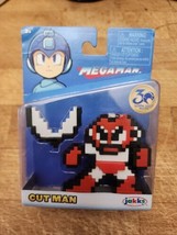 Mega Man Cut Man 8-Bit Figure 30th Anniversary Capcom Jakks 2018 - £8.53 GBP