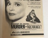 Murder Or Memory Tv Guide Print Ad Leigh Taylor Young TPA17 - $5.93