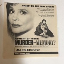 Murder Or Memory Tv Guide Print Ad Leigh Taylor Young TPA17 - £4.66 GBP