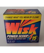 1990 Sealed Wisk Laundry Detergent Power Scoop Powder 15 Loads 2 lb 6 oz... - £22.36 GBP