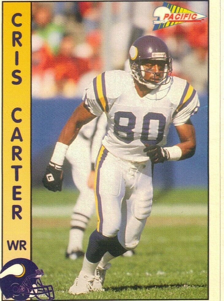 Primary image for 1992 Pacific Football Trading Card Minnesota Vikings Cris Carter #178