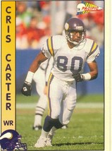 1992 Pacific Football Trading Card Minnesota Vikings Cris Carter #178 - £1.56 GBP