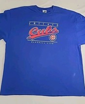 Dynasty Vintage Y2K Chicago Cubs Shirt Mens Size 2XL XXL Blue Baseball T Shirt - £10.03 GBP