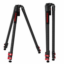 IFOOTAGE Tripod, 61 Carbon Fiber Video Camera Tripod with Quick Fastbowl, Max Lo - £376.58 GBP