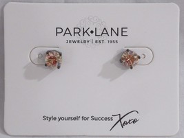 PARK LANE polished hematite GLOW Impression Earrings pair set - £27.17 GBP